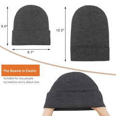 (Black Friday Sale - 45% OFF)No Static-No frizz-No Tangle Winter Warm Hat-1