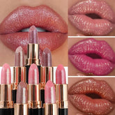 Waterproof & Moisturizing Glitter Lipstick