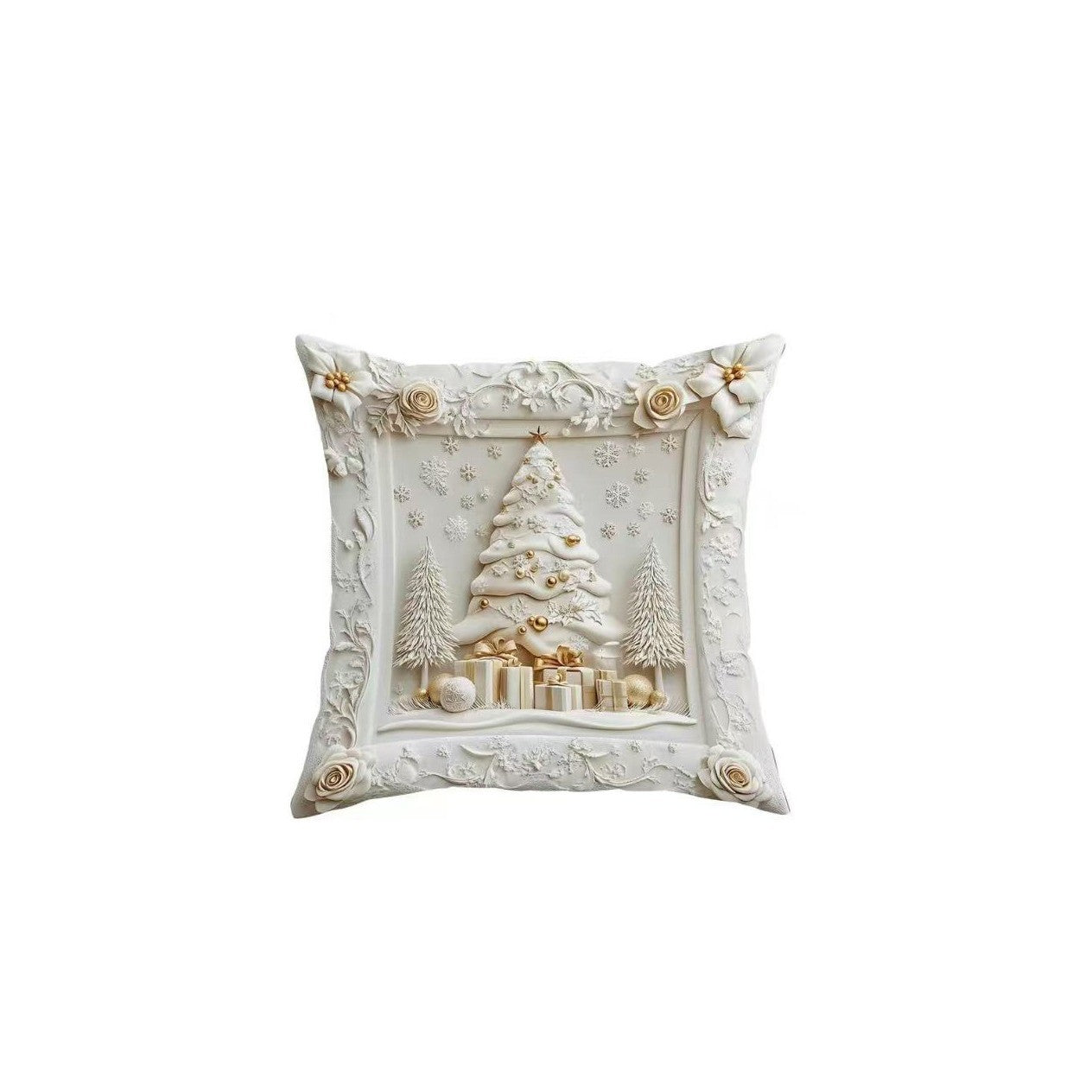 Elegant Christmas Decorative Pillow Covers