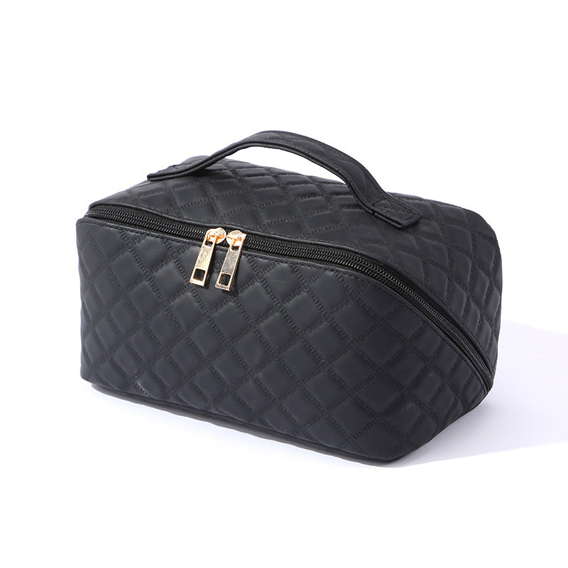 Large Capacity Portable Makeup Bag with Handle