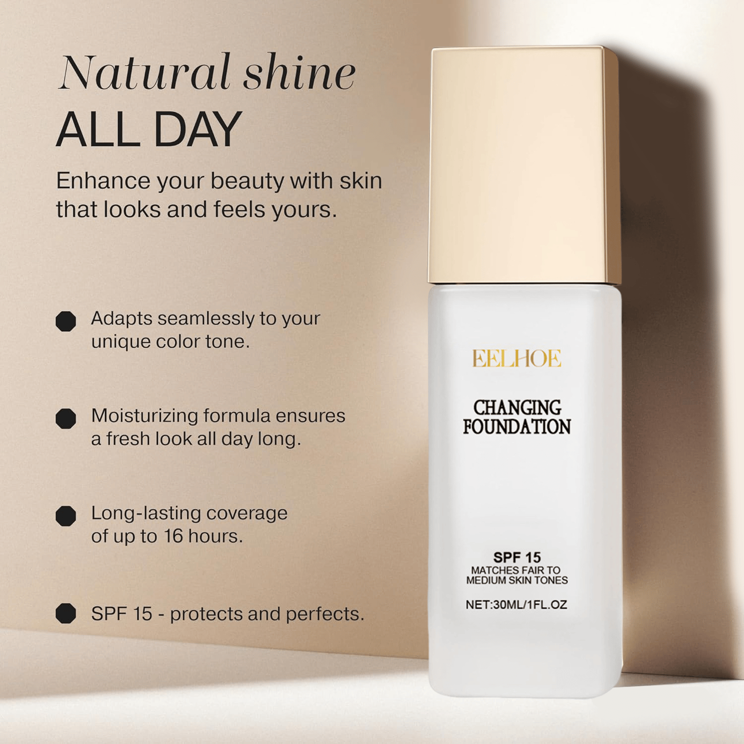 🎁Christmas Sale 49% Off🎉Colour Changing Mature Skin Foundation