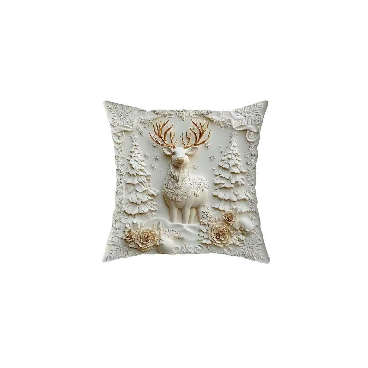 Elegant Christmas Decorative Pillow Covers