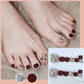 14 Sheets Square Press on Toenails-1