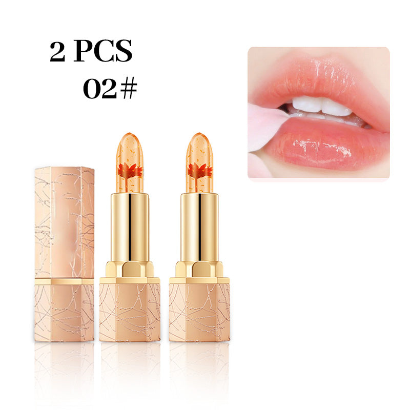 Crystal Flower Temperature Color Change Jelly Lipstick