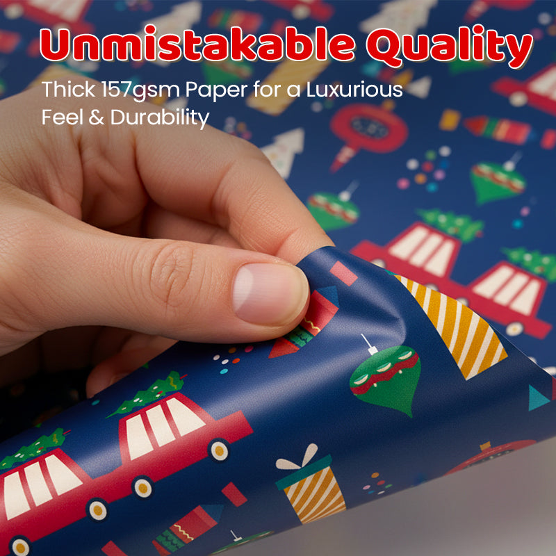 70*50cm Christmas Gift Wrapping Paper Sheet
